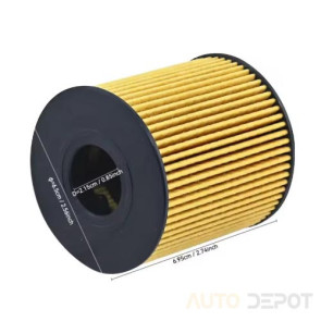 Engine Oil Filter for  PEUGEOT , MH2070 1109Z1 1629084080 9467645080