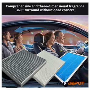 Cabin filter for Peugeot 2008 A94 P24 208 207 Citroen C3 C4 Cactus DS3 DS 3